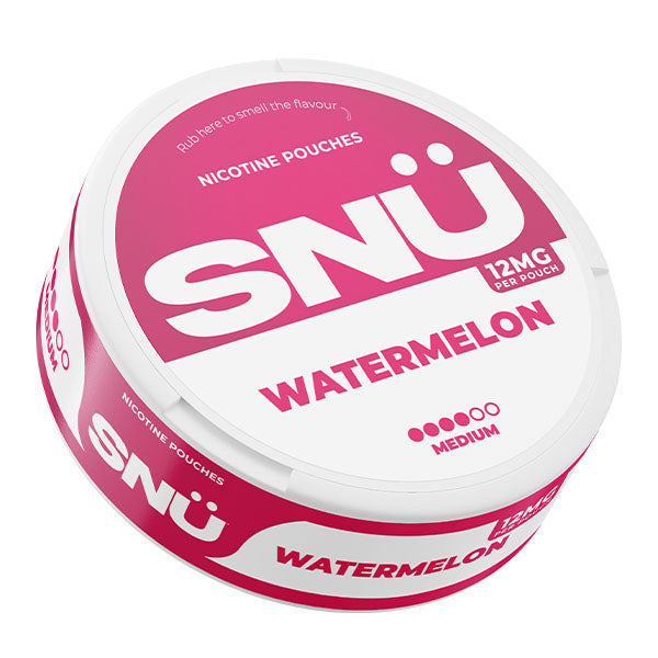 SNÜ Watermelon Nicotine Pouches