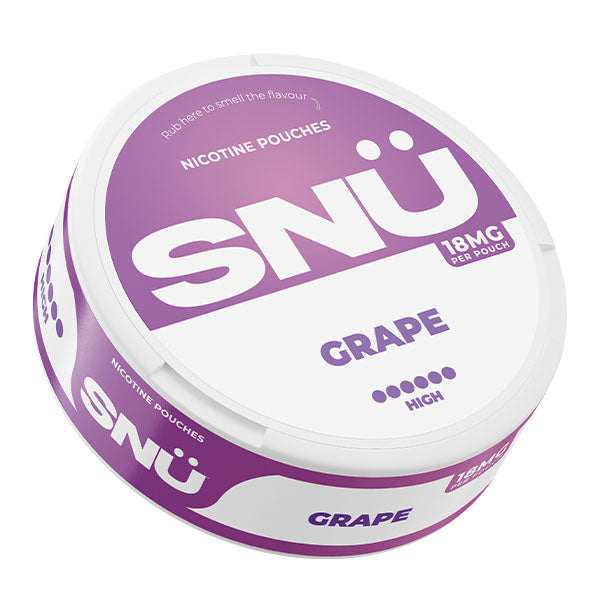 SNÜ Grape Nicotine Pouches