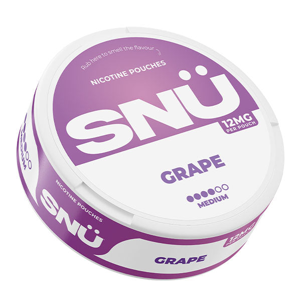 SNÜ Grape Nicotine Pouches