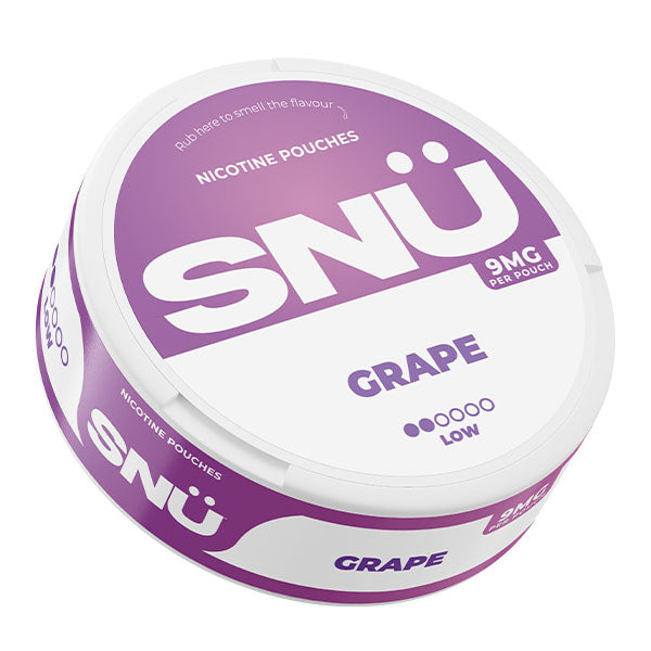 SNÜ Grape Nicotine Pouches