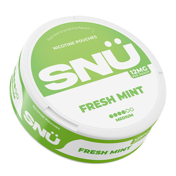 SNÜ Fresh Mint Nicotine Pouches