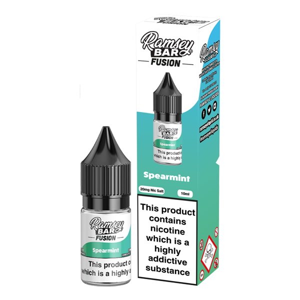 Ramsey Bar Fusion V2 Spearmint 10ml Nic Salt