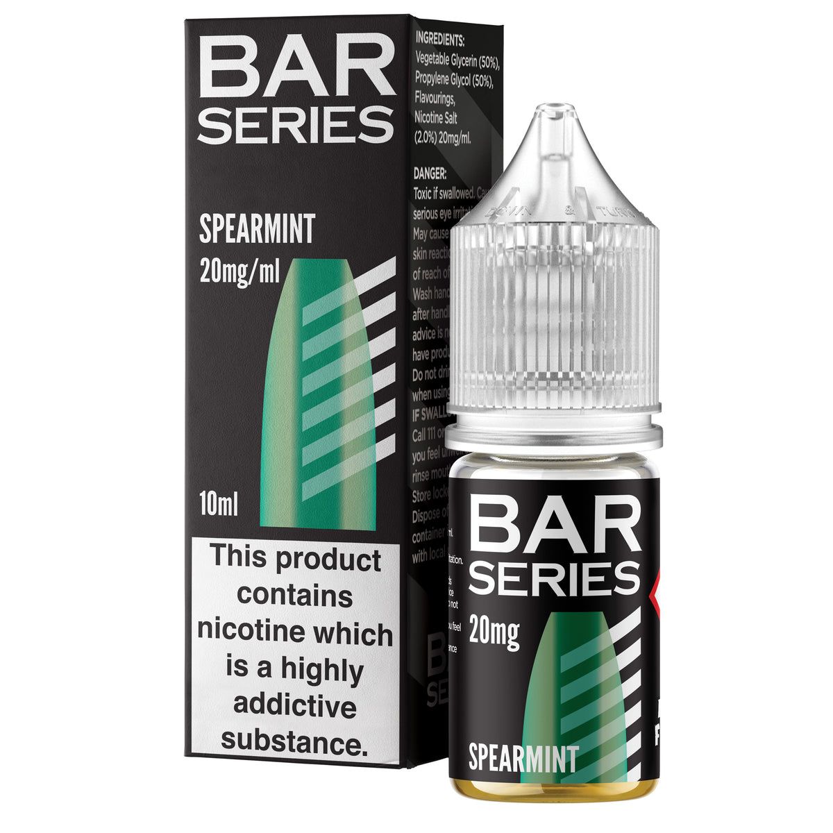 Bar Series Spearmint 10ml Nic Salt