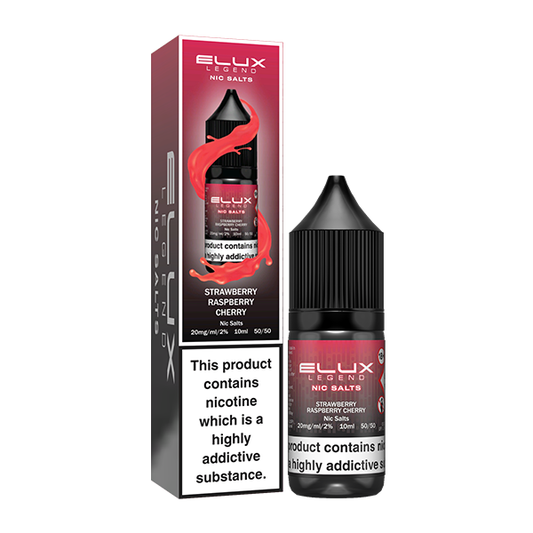 Elux Legend Strawberry Raspberry Cherry 10ml Nic Salt