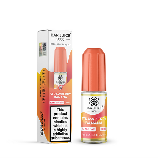 Bar Juice 5000 Strawberry Banana 10ml Nic Salt