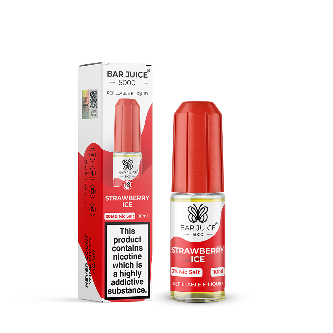 Bar Juice 5000 Strawberry Ice 10ml Nic Salt