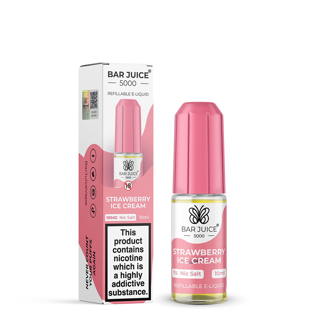 Bar Juice 5000 Strawberry Ice Cream 10ml Nic Salt