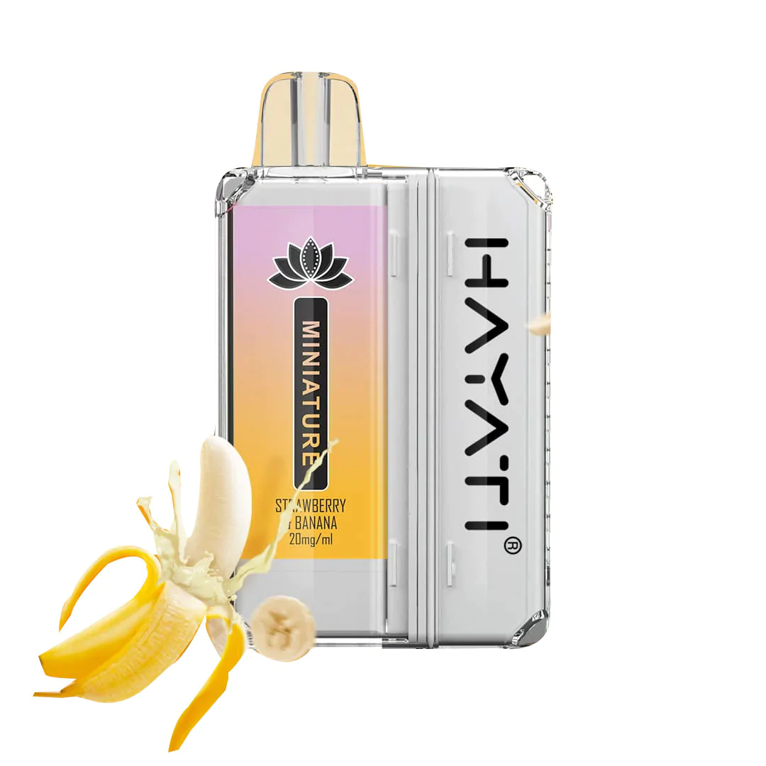 Hayati Miniature 600 Pod Kit - Strawberry and Banana