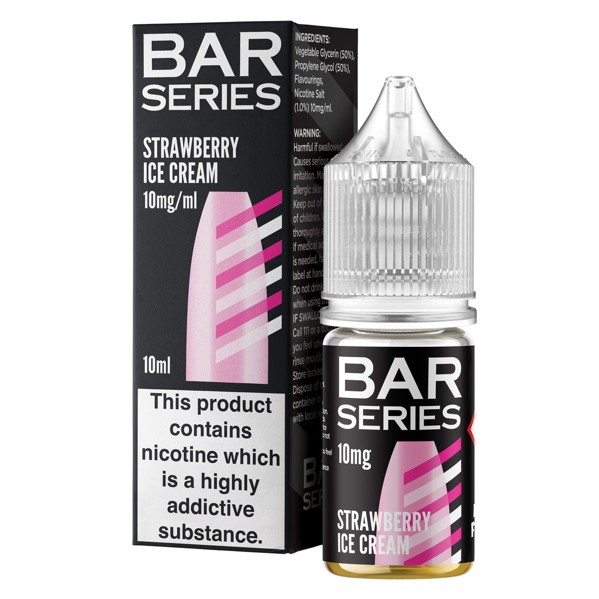 Bar Series Strawberry Ice Cream 10ml Nic Salt