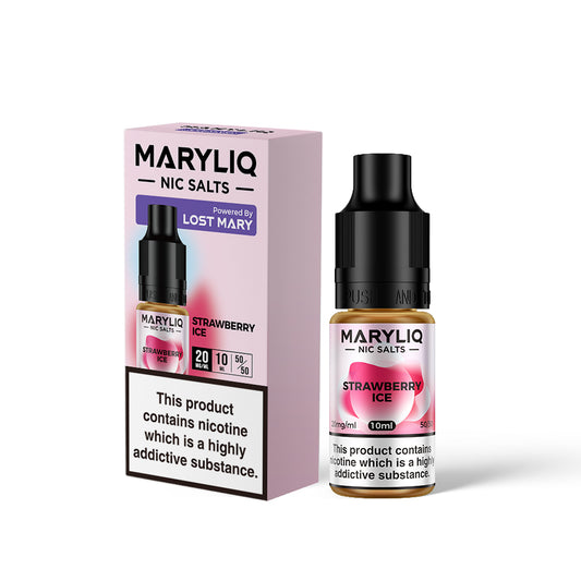 Lost Mary Maryliq Strawberry Ice 10ml Nic Salt