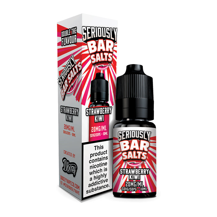 Seriously Bar Salts Strawberry Kiwi 10ml Nic Salt