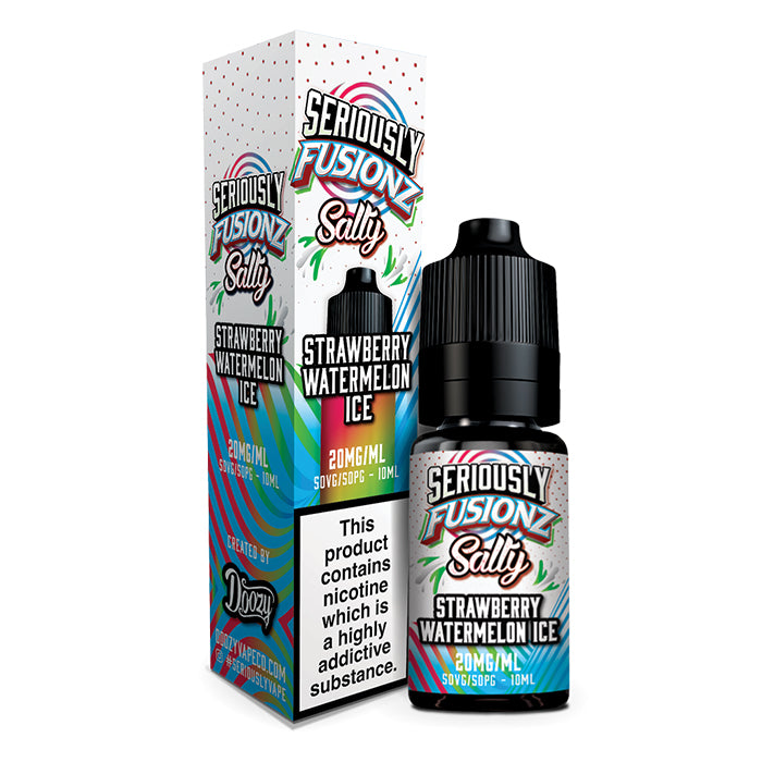 Seriously Fusionz Strawberry Watermelon Ice 10ml Nic Salt