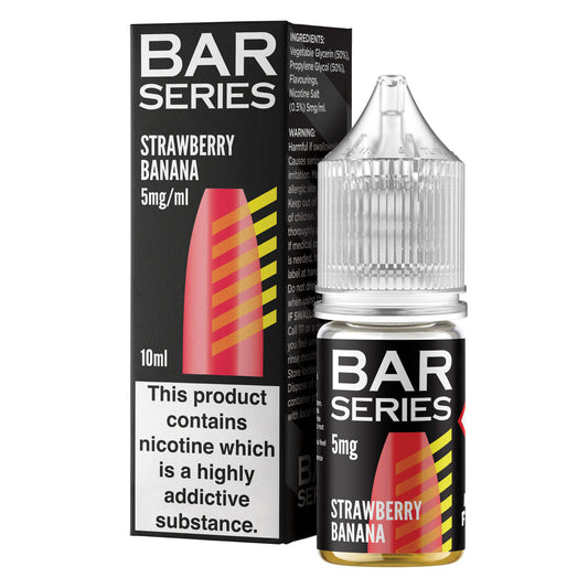 Strawberry Banana Nic Salt by Bar Series - Nic Salts UK