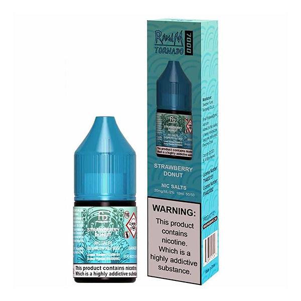 RandM 7000 Strawberry Donut 10ml Nic Salt