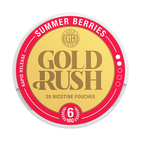 Gold Rush Summer Berries Nicotine Pouches