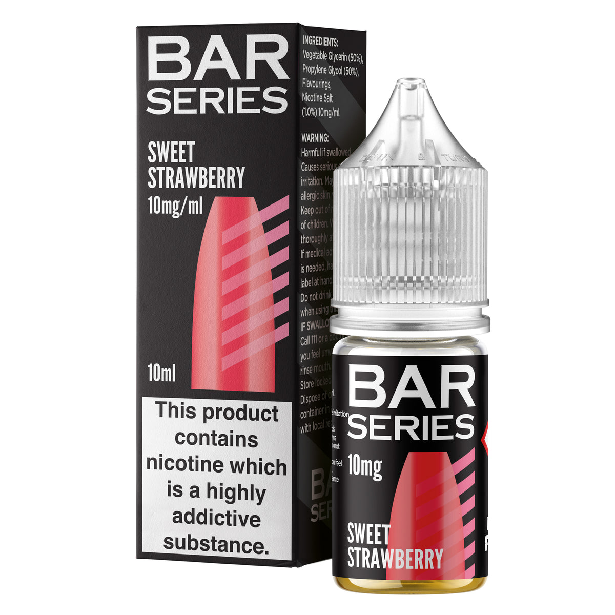 Bar Series Sweet Strawberry 10ml Nic Salt