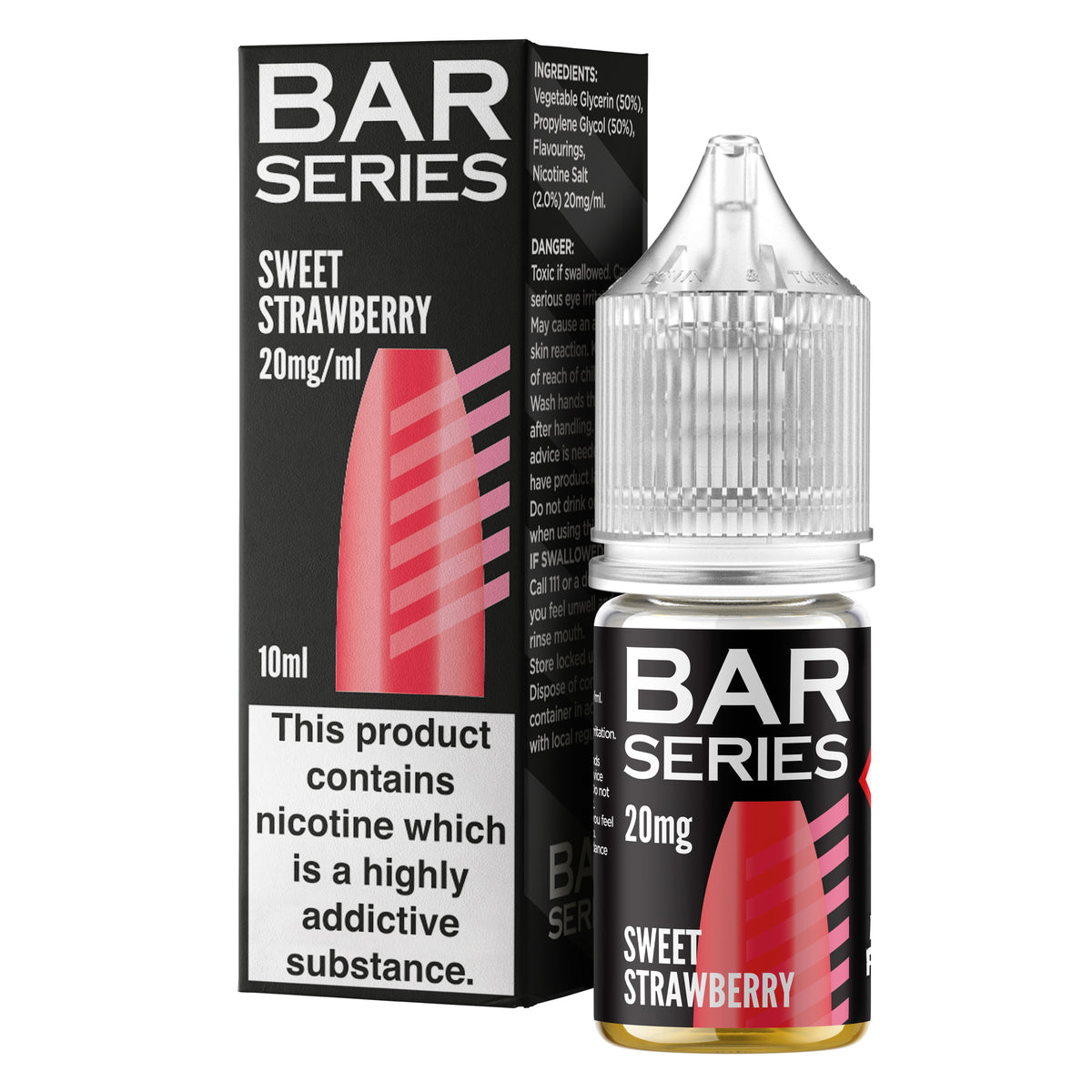 Bar Series Sweet Strawberry 10ml Nic Salt