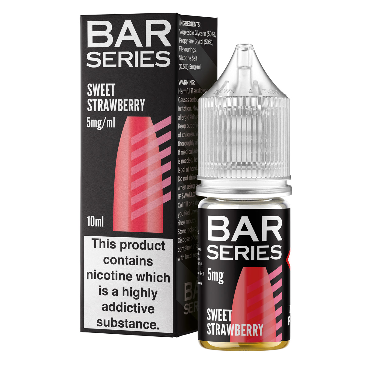 Sweet Strawberry Nic Salt by Bar Series - Nic Salts UK