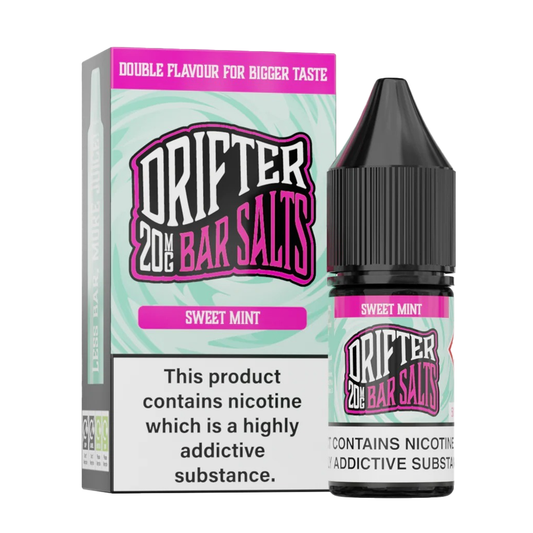 Drifter Bar Salts Sweet Mint 10ml Nic Salt