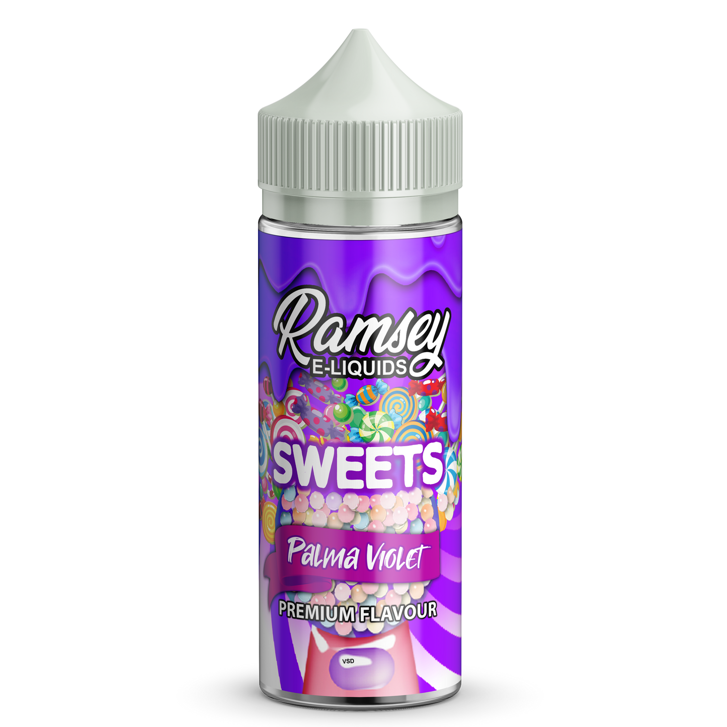 Ramsey E-Liquids Sweets Palma Violets 100ml Shortfill