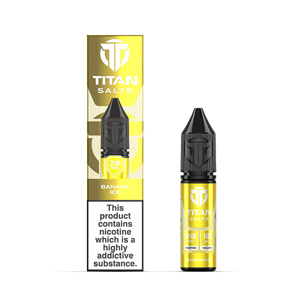 Banana Ice Titan Salts 10ml E-Liquid