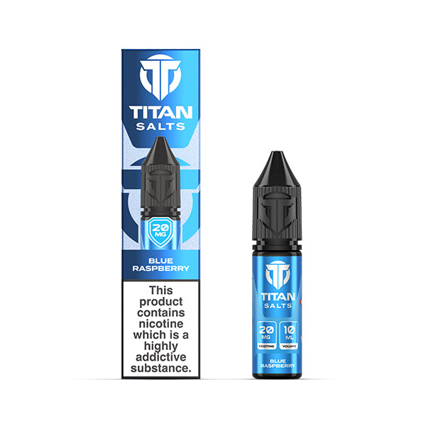 Blue Raspberry Titan Salts 10ml E-Liquid