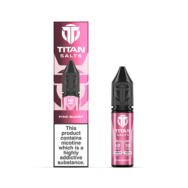 Pink Burst Titan Salts 10ml E-Liquid