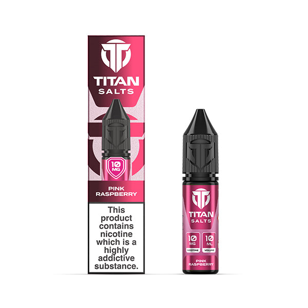 Pink Raspberry Titan Salts 10ml E-Liquid