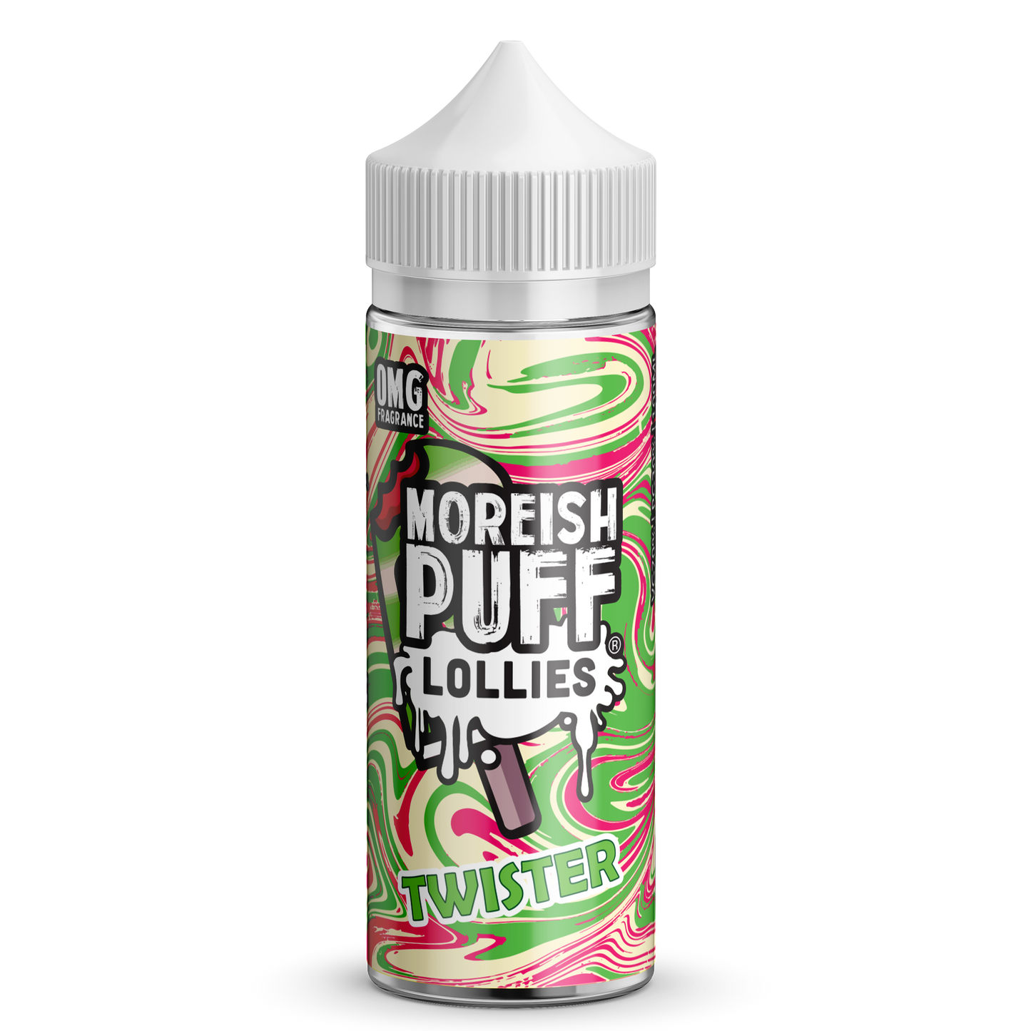 Moreish Puff Lollies Twister 100ml Shortfill