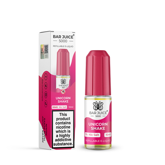 Bar Juice 5000 Unicorn Shake 10ml Nic Salt