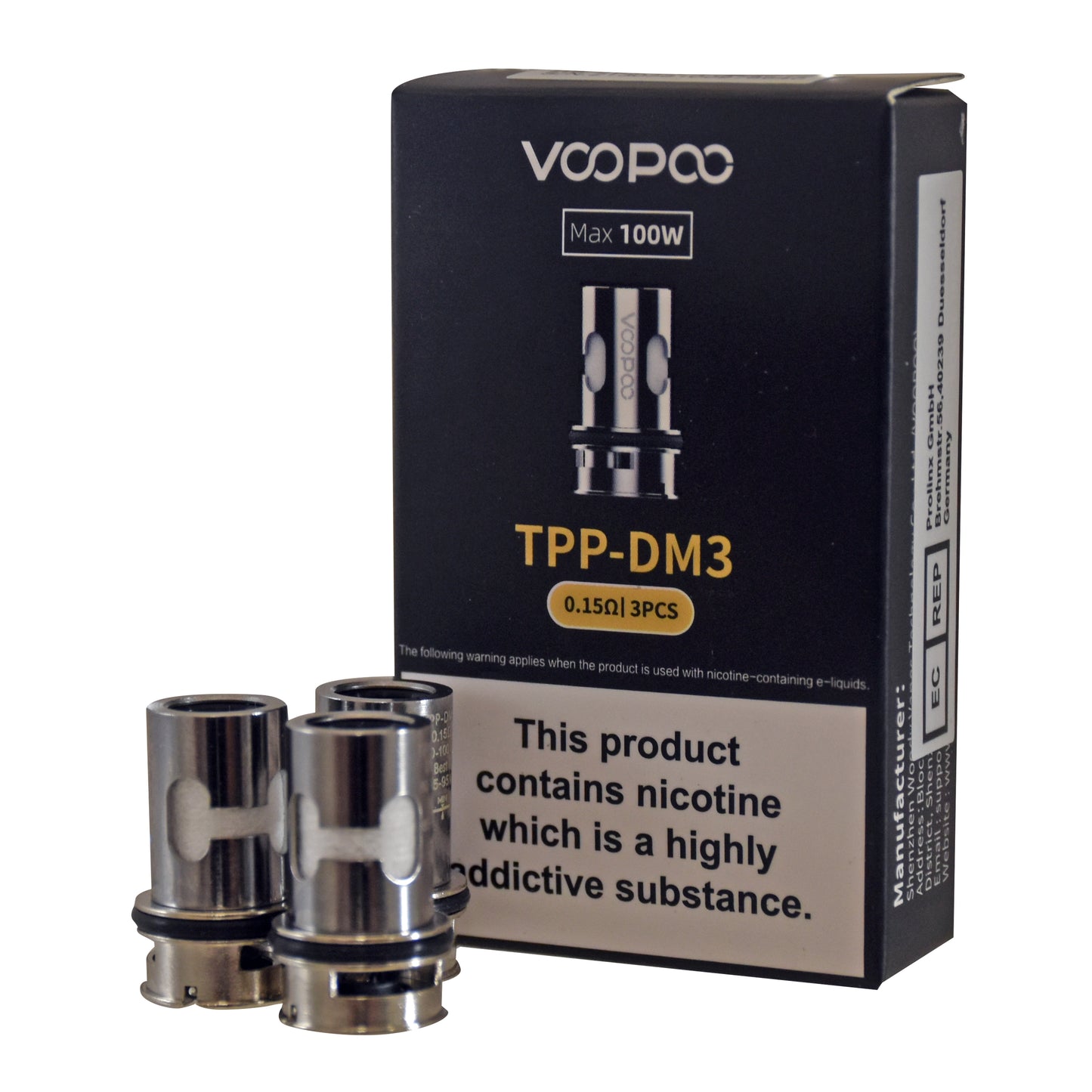 Voopoo TPP Replacement Coils 3 Pack