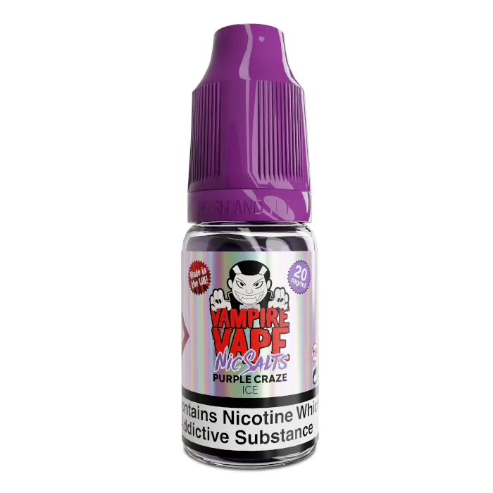 Vampire Vape Nic Salt Purple Craze Ice 10ml