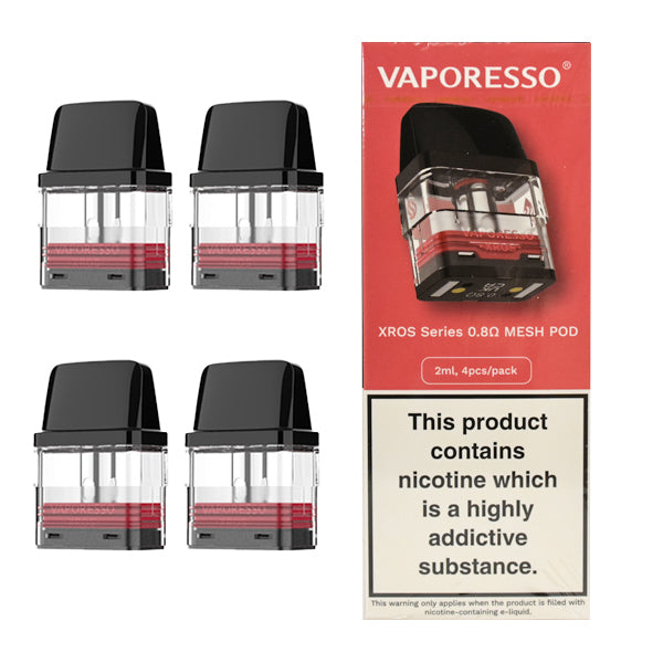 Vaporesso XROS Replacement Pods 4pk