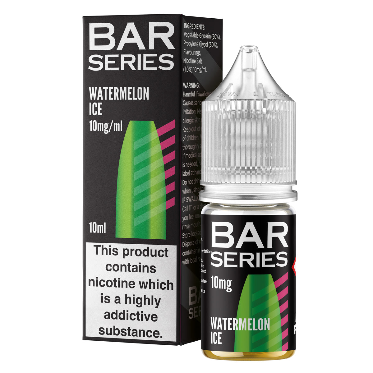 Bar Series Watermelon Ice 10ml Nic Salt