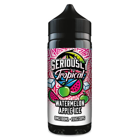 Doozy Seriously Tropical Watermelon Apple Ice 0mg 100ml Shortfill E-Liquid