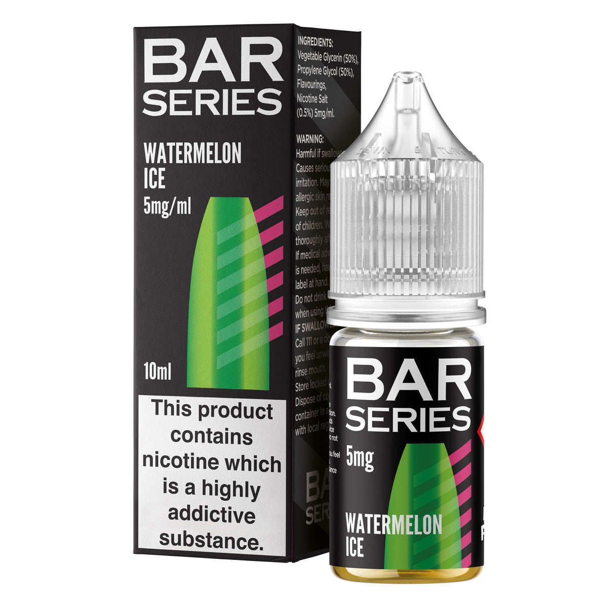 Watermelon Ice Nic Salt by Bar Series - Nic Salts UK