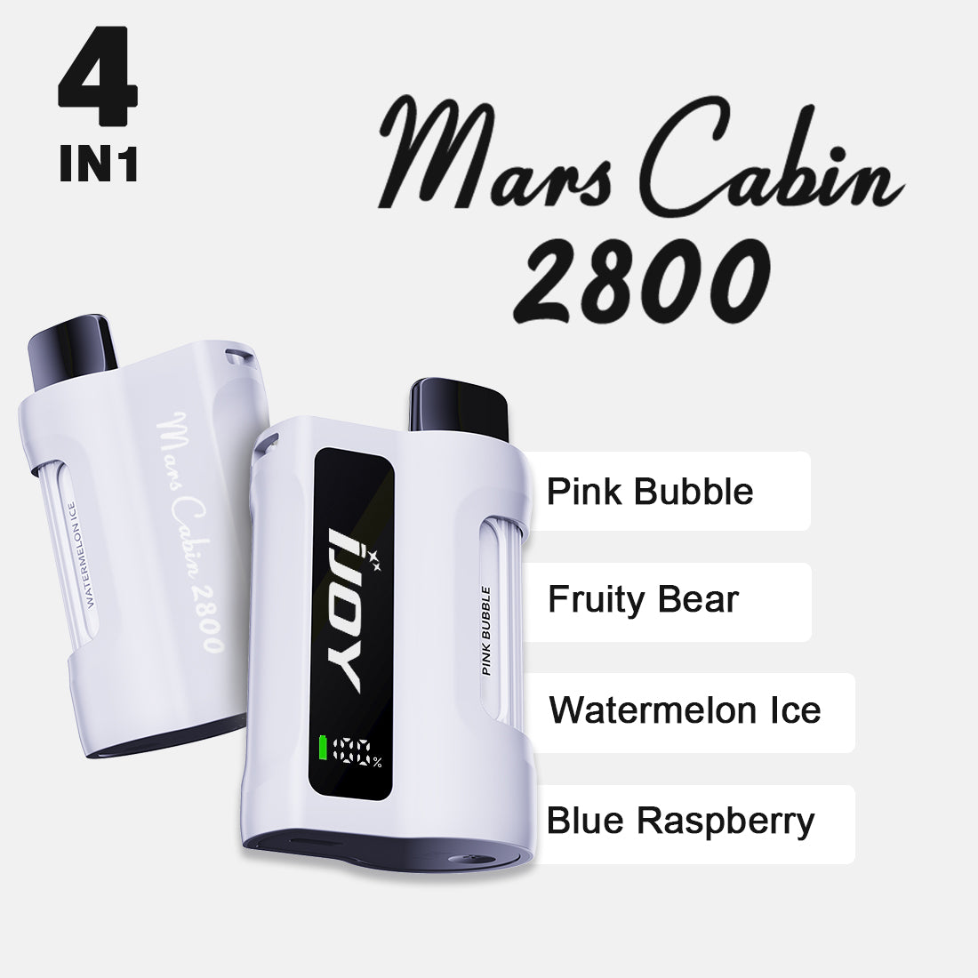 iJoy Mars Cabin 2800 Disposable Vape Device