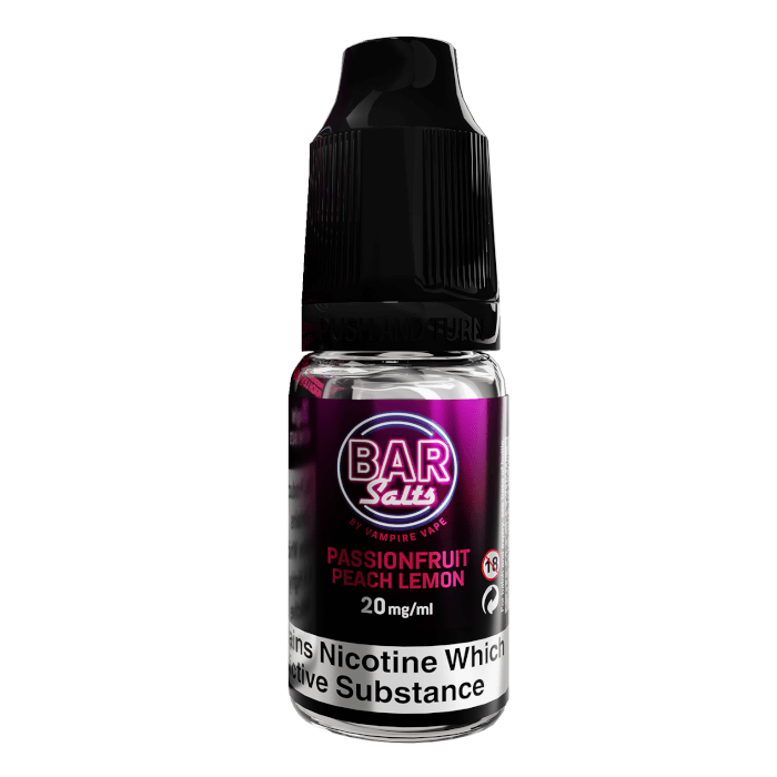 Bar Salts Passionfruit Peach Lemon by Vampire Vape 10ml Nic Salt