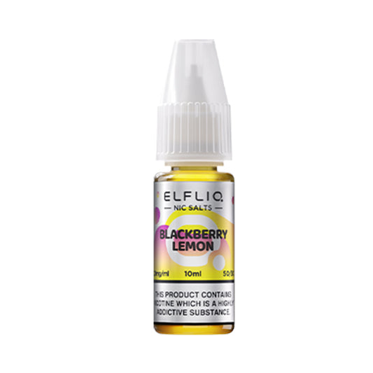 Elf Bar ELFLIQ Blackberry Lemon 10ml Nic Salt