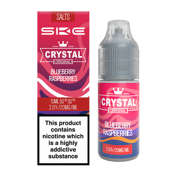 SKE Crystal Original Blueberry Raspberries 10ml Nic Salt