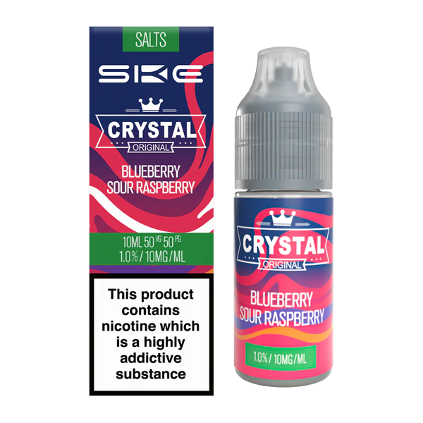 SKE Crystal Original Blueberry Sour Raspberry 10ml Nic Salt