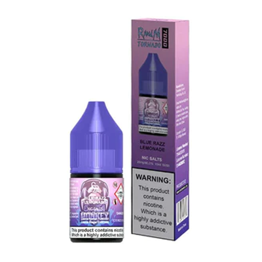 RandM 7000 Blue Razz Lemonade 10ml Nic Salt