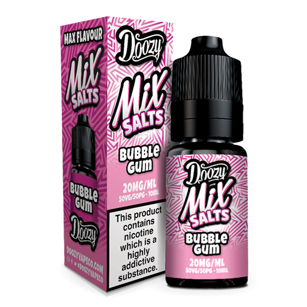 Doozy Mix Salts Bubble Gum 10ml Nic Salt