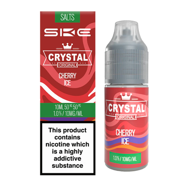 SKE Crystal Original Cherry Ice 10ml Nic Salt