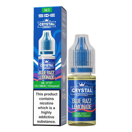 SKE Crystal Original Blue Razz Lemonade 10ml Nic Salt