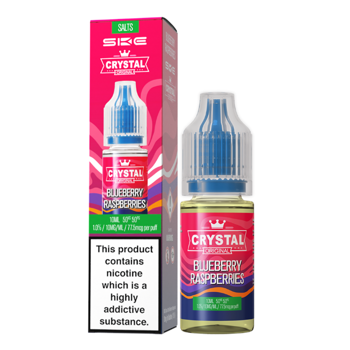 SKE Crystal Original Blueberry Raspberries 10ml Nic Salt