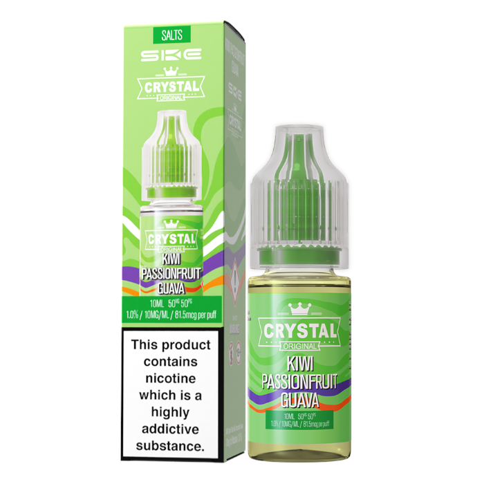 SKE Crystal Original Kiwi Passionfruit Guava 10ml Nic Salt