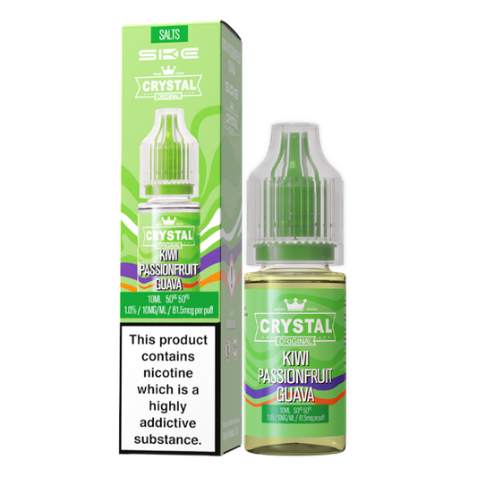 SKE Crystal Original Kiwi Passionfruit Guava 10ml Nic Salt