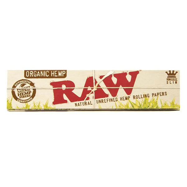 RAW Organic Hemp King Size Slim Rolling Papers