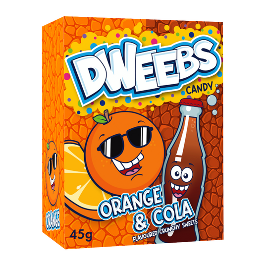 DWEEBS Candy Orange & Cola 45g